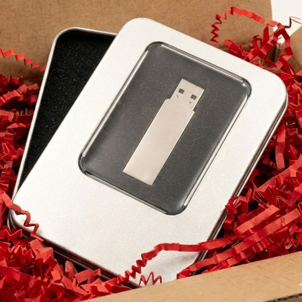 Lied als USB Stick in Geschenkbox