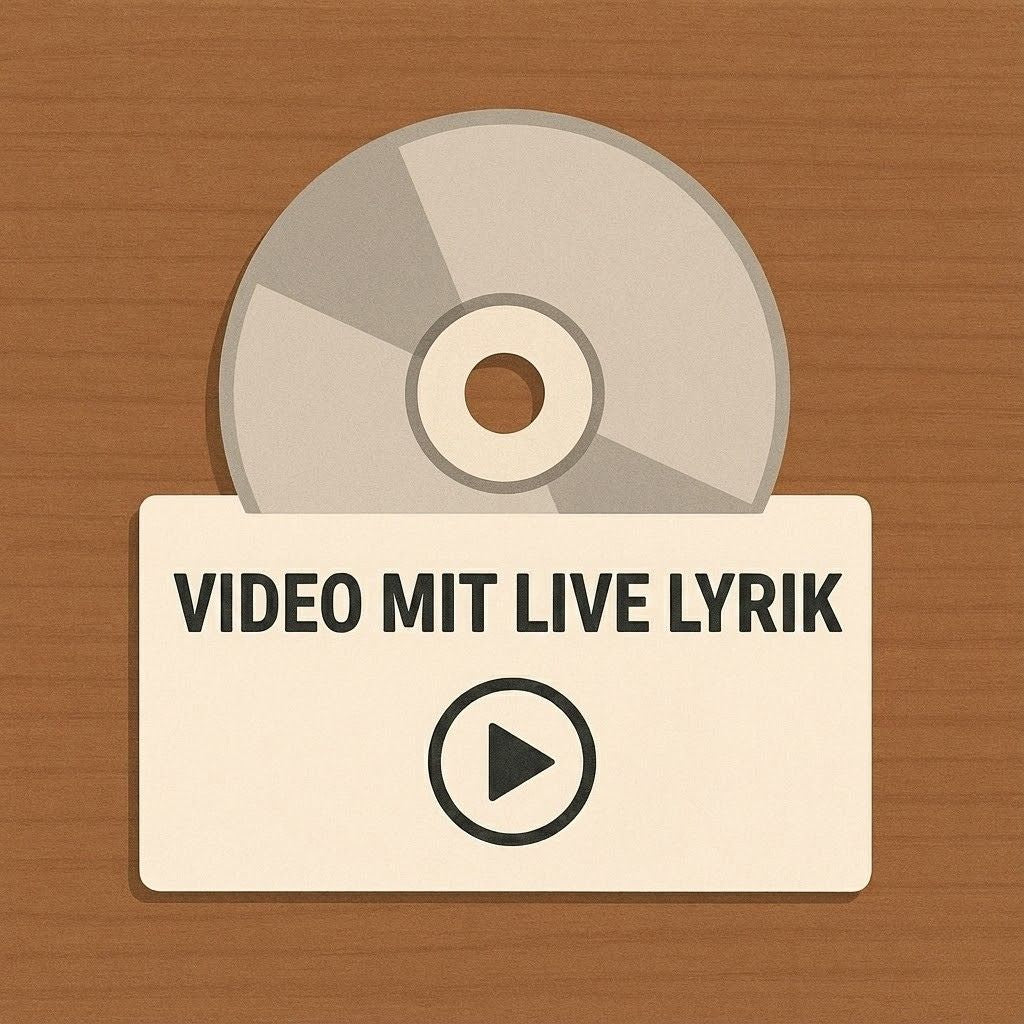 Lied als Video mit Live-Lyrik